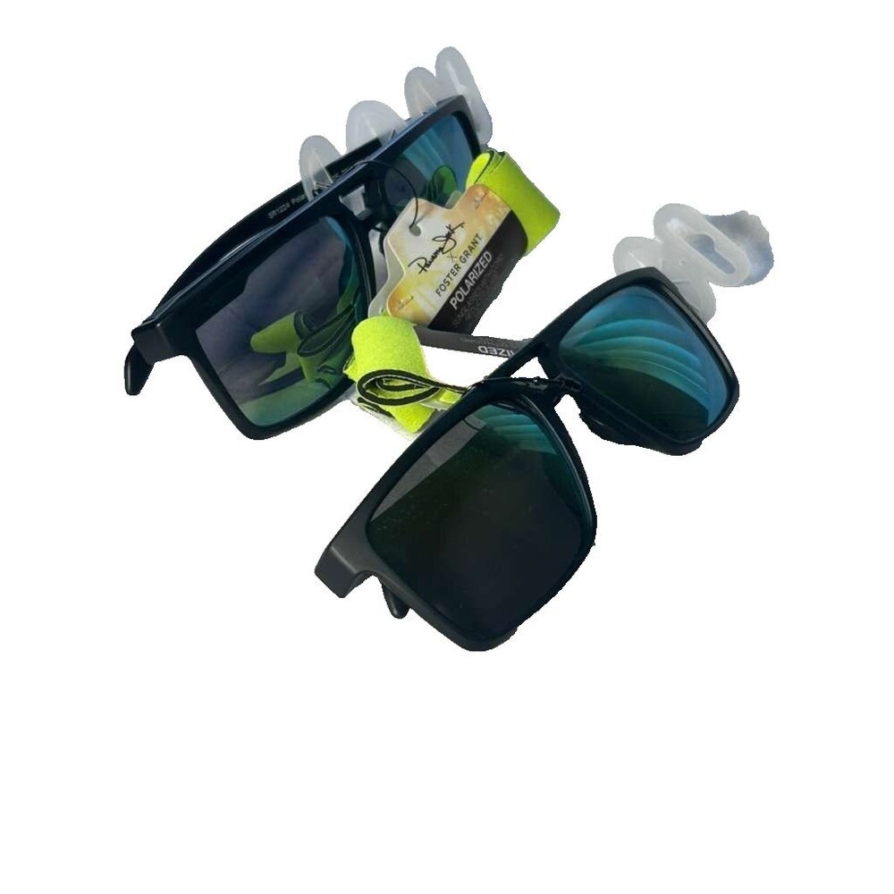 Panama Jack Foster Grant Polarized Sunglasses Square 2 pack Bundle